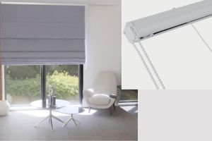 Roman blinds chain operated