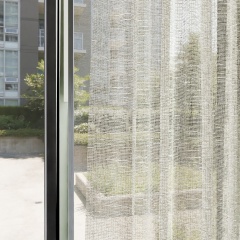 Ecru Linen Drapes for the Living Room - Natural Elegance