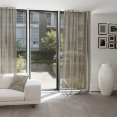 Gray Linen Drape Made from Natural Linen