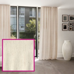 Beige Linen Drape with Subtle Sheen