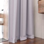 Smooth matt curtain, one colour, soft to the touch, no ironing, pastel light purple