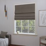 Modern Roman blind in matte one-colored nude