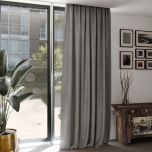 Beautiful velvet drape, soft touch, silver