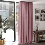 Beautiful velvet drape, for the room, slightly shiny, powder pink
