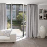 Fashion blackout curtain, blackout, matt, very light grey 