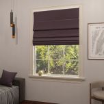 Modern Roman blind in matte one-colored heather