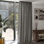 Beautiful velvet drape, soft touch, silver