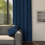 Blackout blackout curtain, blackout, matt, made to measure, dark blue