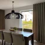 blackout blackout curtain matt, color Chocolate Martini