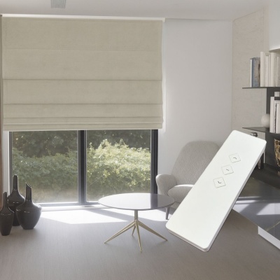 Electric Roman Blind Beige – Light Beige