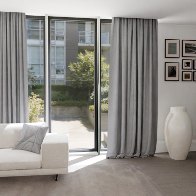 Beautiful blackout blackout curtain, blackout, for living room, matt, grey beige 