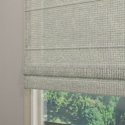 Elegant Roman Blind in Light Beige Color