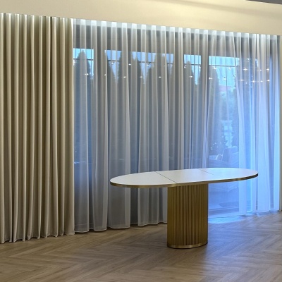 Beautiful smooth curtain - subtlety and style in any interior