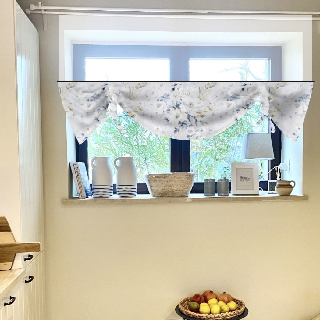 visualisation of a curtain-panel against a photo of the window
